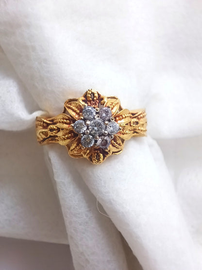 Beautiful zirconia ring/uk51