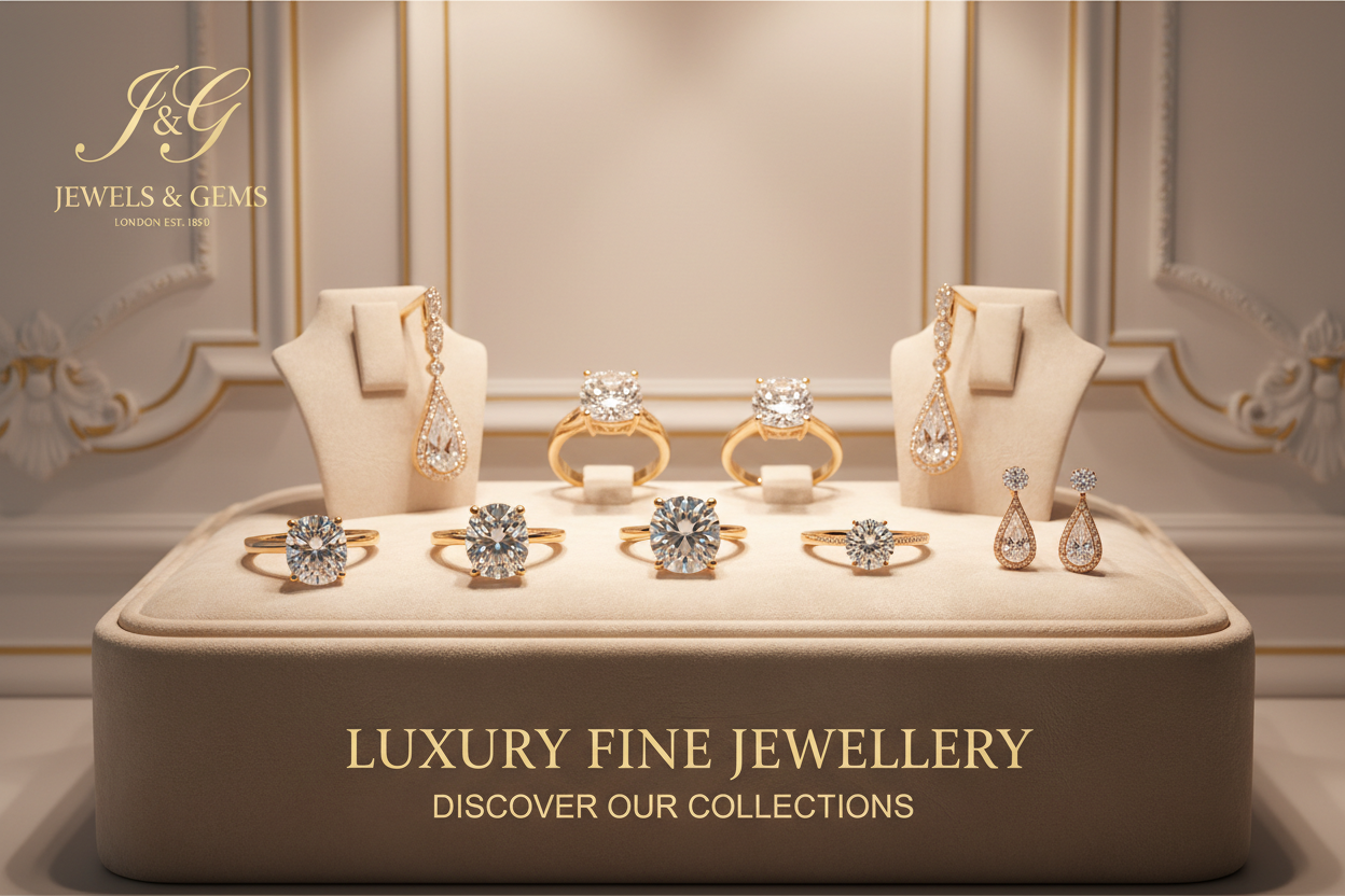 Luxury Rings & Earrings Banner