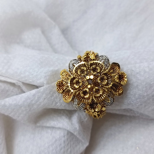 Filigree Flower Ring/Uk19