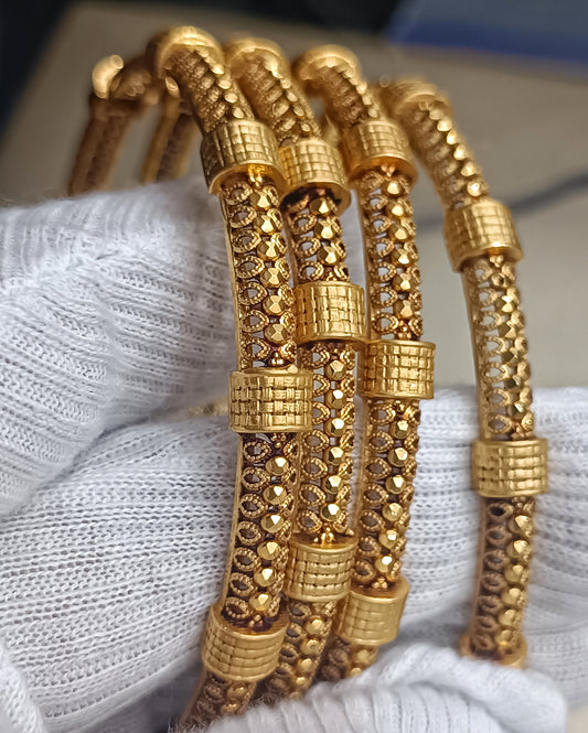 Traditional Gold Plated Ethnic BangleUk23