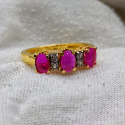Beautiful chetam stone ring/06